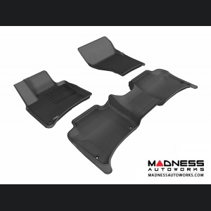 Porsche Cayenne Floor Mats (Set of 3) - Black by 3D MAXpider